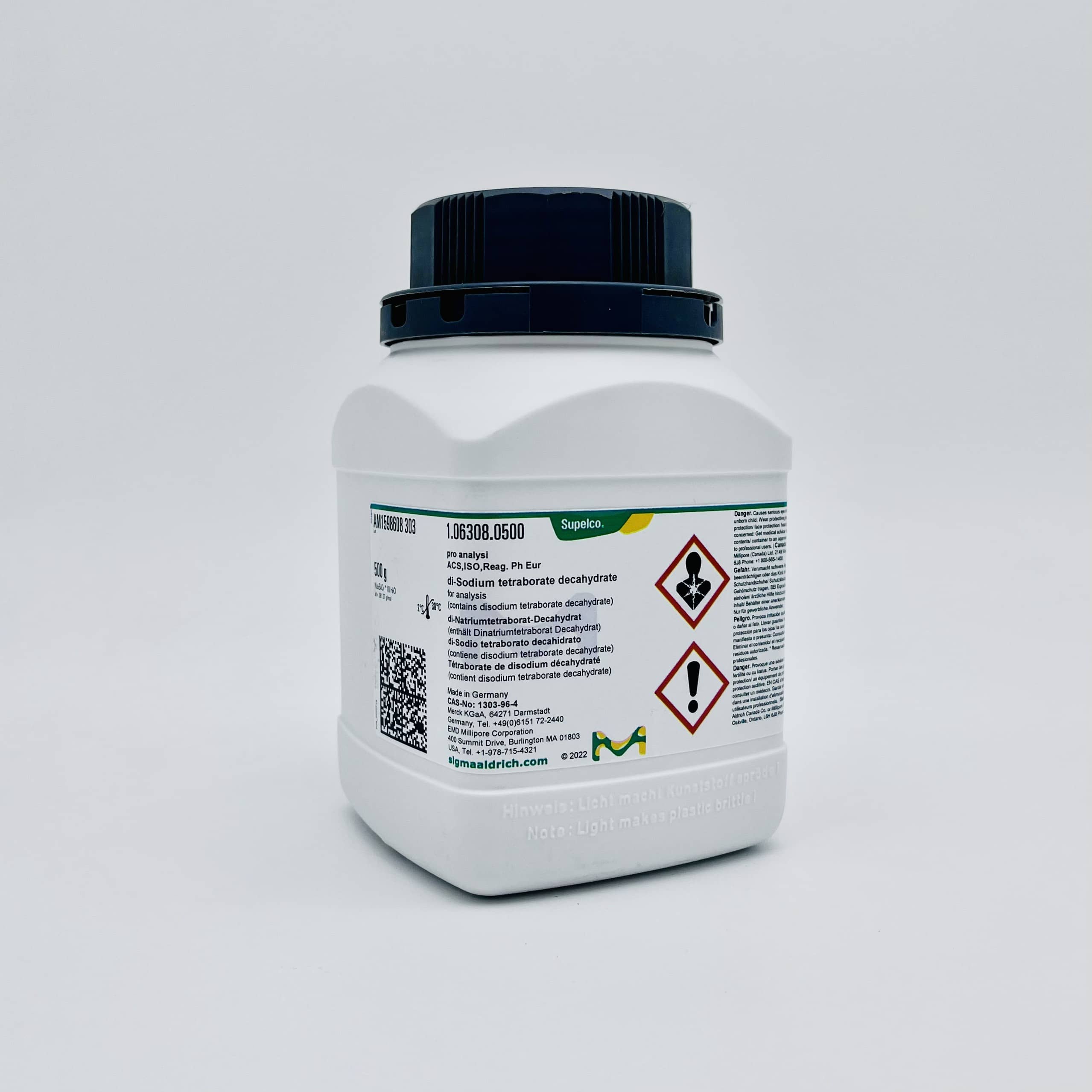 Sodium Tetraborate Decahydrate (Borax) — ACS Reagent